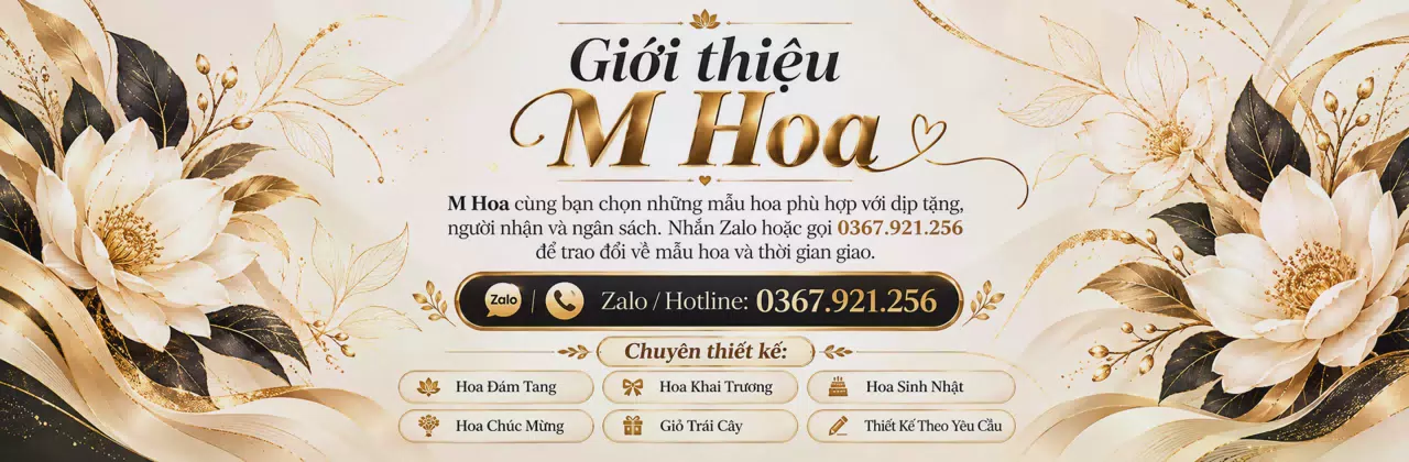 Ảnh bìa Shop hoa tươi Xã Tứ Mỹ Hà Tĩnh - Từ lời nhắn đến món hoa vừa ý